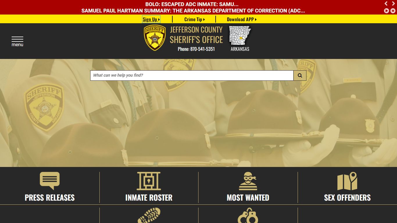 Jefferson County Sheriff AR